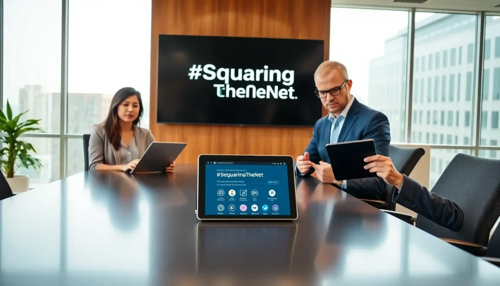 #squaringthenet contact